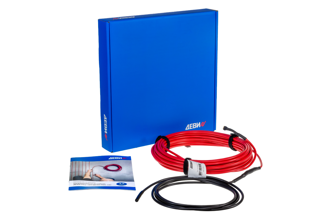 140F1247R — Нагревательный кабель ДЕВИ Flex-18T 1485 Вт, 230 В, 82 м