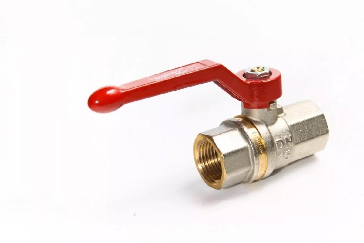 Латунный шаровой кран Danfoss с внутренней резьбой UNI ISO 7/1 Ду 80 мм, PN 40 бар