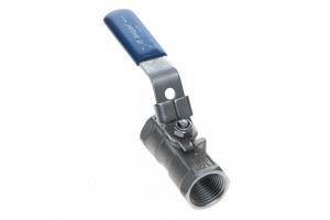 Ридан BVS-R 082X4604R — Шаровый кран резьбовой DN25 PN63, с рукояткой, корпус — коррозионностойкая сталь, шар — коррозионностойкая сталь AISI316; уплотнение по шару R-PTFE (15% C)