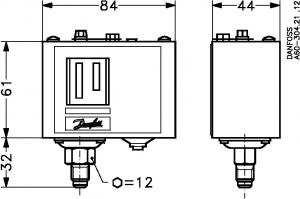KP 7B Реле давления