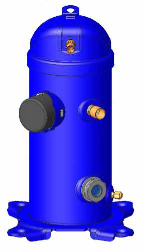 MLZ026T5LP9A Компрессор спиральный