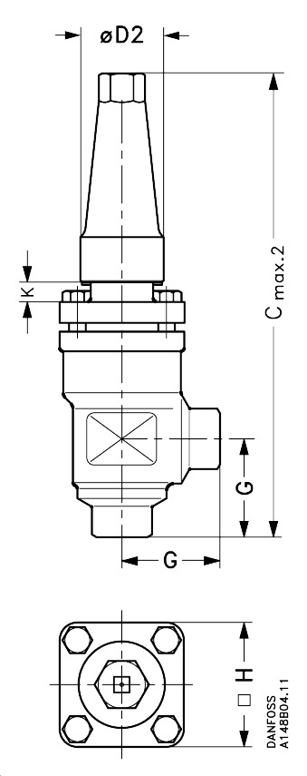 SVA-L 32 Клапан запорный