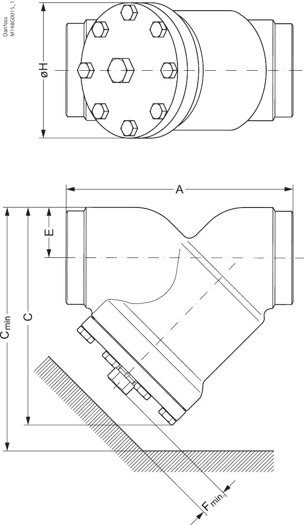 Корпус для фильтра FIA 100 D STR(пр. класс 4055702134)