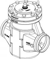 Клапан регулятор-давления ICM 150 (150 DIN), без привода